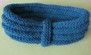 Bandeau tricoté main