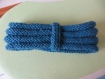 Bandeau tricoté main