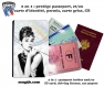 Protège passeport - porte cartes audrey hepburn 003
