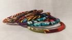 Lots de 3 bracelets wax multicolores