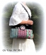 Grand sac tissu bohème coloré,sac tissus velours,fait main,sac artisanal illustré original