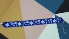 Bracelet en perles de miyuki flocons de neige.