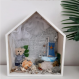Maison en bois pour enfant - décoration marine 
