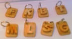 (+874) porte clés alphabet