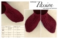 Modèle chaussons bottines en tricot pour femme.patron,pattern, tutoriels anglais,français en format pdf