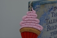 Marque-pages cupcake fimo