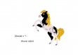 Schéma (pattern) : cheval 1 : cheval cabré