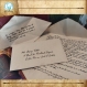 Petit lot de lettres que sirius black envoie à son filleul harry potter (tirées des romans)