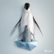 Projet diy papercraft: pingouins
