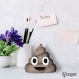Projet diy papercraft: sculpture de caca emoji