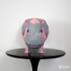 Projet diy papercraft: sculpture d´hippo, l´étrange hippopotame