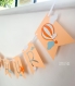 Guirlande personnalisée - banderole pour fêtes et anniversaires - décoration murale 