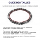 Nouvelle collection Élégant bracelet homme/men's perles pierre naturelle véritable turquoise stabilisée, agate/onyx mat noir, hématite 