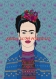Frida kahlo transfert image 17 cm x 13 cm sur coton blanc 28 cm x 21 cm 