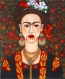 Frida kahlo transfert image 17 cm x 13 cm sur coton blanc 28 cm x 21 cm 