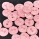 B57f1r / mercerie boutons plastique rose 13mm vendus à l'unité 