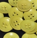 B45h3r / mercerie boutons plastique vert 26mm vendus à l'unité 